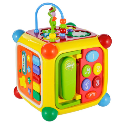 Развивающий игровой центр Мультикуб Жирафики 939400